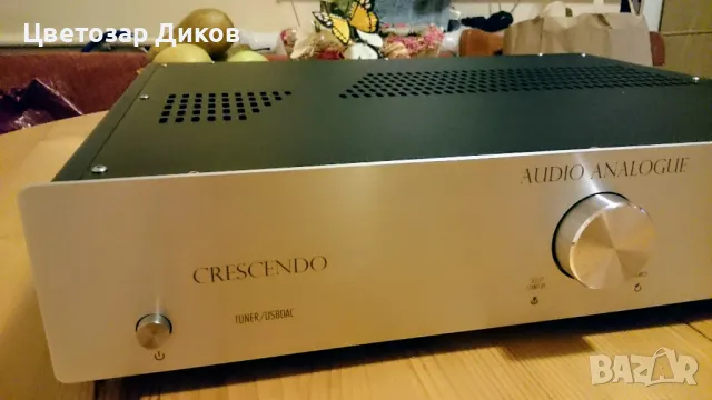 Audio Analogue Crescendo  USB DAC /Tuner, снимка 2 - Аудиосистеми - 47184949