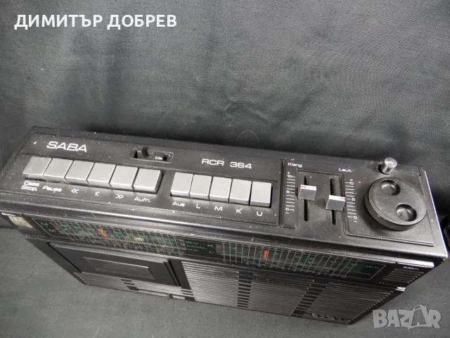 СТАР РЕТРО РАДИО КАСЕТОФОН SABA RCR 364, снимка 6 - Радиокасетофони, транзистори - 50360984