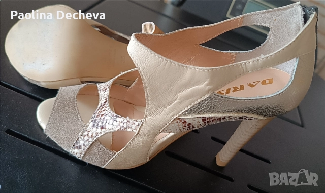 Красиви обувки на DARIS, снимка 2 - Дамски обувки на ток - 51952131