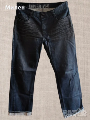 John Galliano мъжки дънки L – дизайнерска луксозна марка!