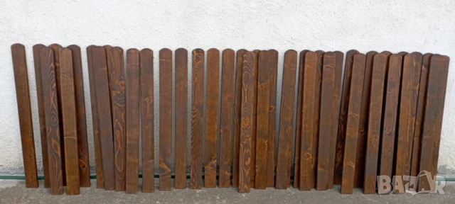 Дървена оградка за детска градина ясла , оградни пана за двор градина , детски кът, снимка 10 - Огради и мрежи - 50911127