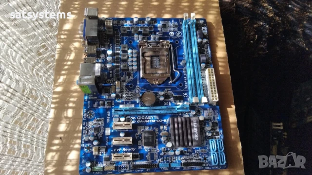 Дънна платка Gigabyte GA-H61M-D2-B3 Socket LGA1155, снимка 3 - Дънни платки - 50912592