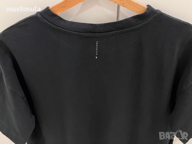 Рокля-тениска AllSaints Cora S - обличана веднъж, снимка 6 - Рокли - 53464506