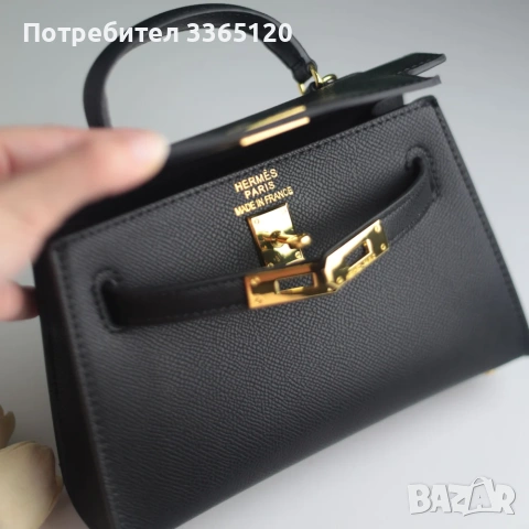 Две чанти Hermes-бяла и черна , продават се отделно, снимка 2 - Чанти - 54173035
