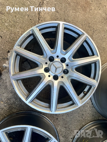 Оригинални джанти от Мерцедес 18ки, снимка 3 - Гуми и джанти - 51792828