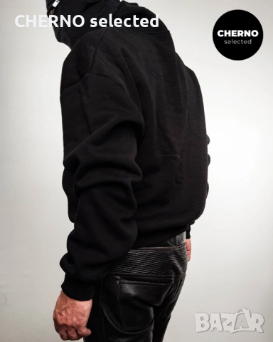 Мъжки суичър PROHIBITED Oversized Men’s Half-Zip Sweatshirt – размер L•XL – Нов без етикети, снимка 12 - Суичъри - 53840586