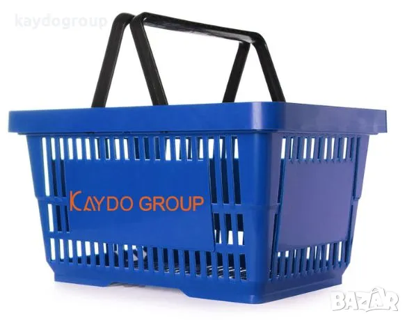 Нови! Налични! Пластмасова кошница за пазаруване - тъмно сива 22л, търговско оборудване!, снимка 14 - Друго търговско оборудване - 50296012