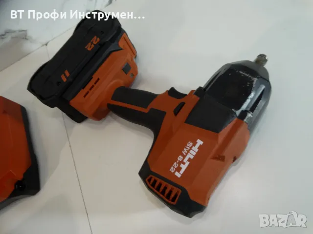 1000 Nm 2024 Hilti SIW 8 - 22 / Nuron / 2 x 8.0 Ah - Мощен гайковерт, снимка 4 - Други инструменти - 47371136