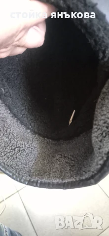 Продавам кожена мъжка ушанка, снимка 3 - Шапки - 51327842