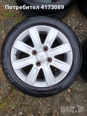 джанти за Митсубиши Колт 15 цола, снимка 2 - Гуми и джанти - 52851932