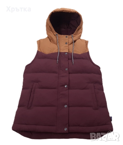 Patagonia Bivy Hooded Vest - Oригинален дамски елек размер M, снимка 8 - Якета - 52655918