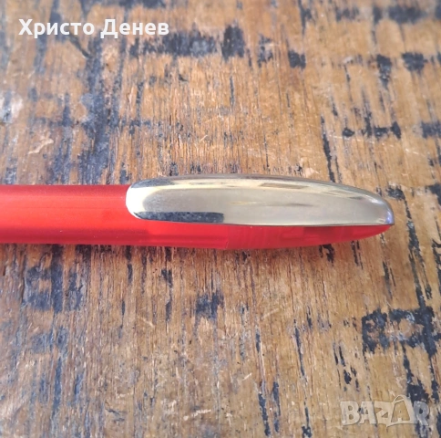 химикалка Pelikan Пеликан Германия с метален клип рядък модел , снимка 6 - Ученически пособия, канцеларски материали - 53898983