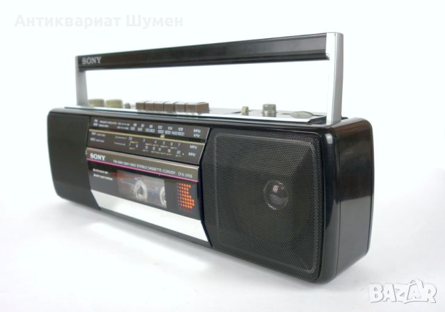 Стерео радиокасетофон Sony CFS-210S, снимка 3 - Радиокасетофони, транзистори - 46448850