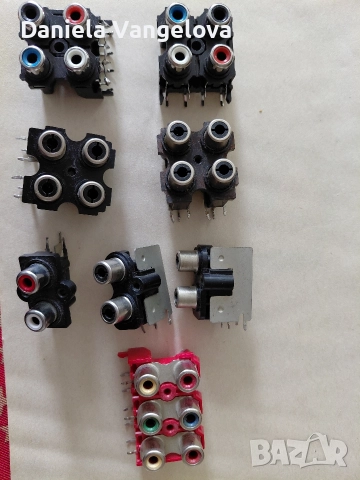 Конектори RCA женски, снимка 3 - Други - 52974260