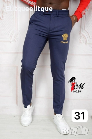 мъжки панталони Versace , снимка 4 - Спортни дрехи, екипи - 52259769