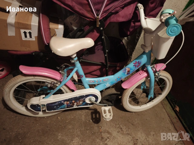 Детско колело / Детски колелета Елза и Анна, Мини Маус , Скай, снимка 8 - Велосипеди - 53881037
