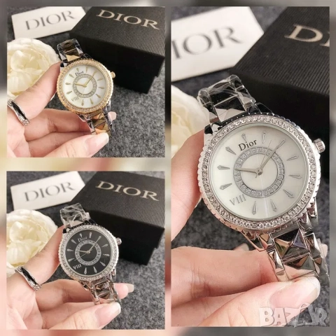 Дамски ръчен часовник Dior, бижу, часовник Диор, дамски часовник