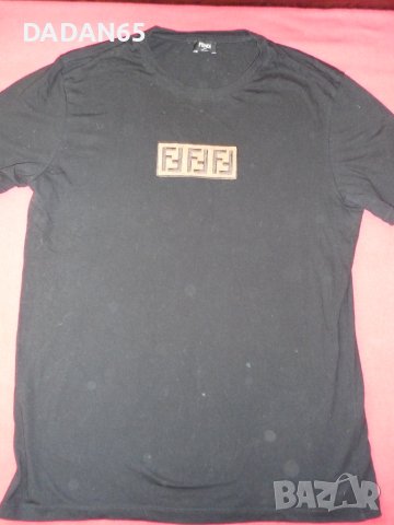 FENDI мъжка тениска размер л, снимка 2 - Тениски - 44969239