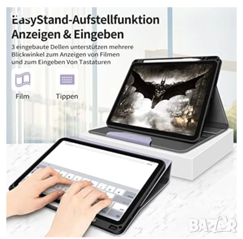 HOLIMET Калъф за iPad Air 5-то поколение 2022 / iPad Air 4 2020 10.9 инча, снимка 4 - Калъфи, кейсове - 52910697