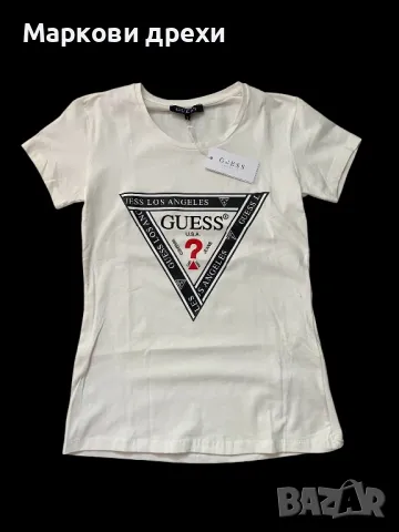 Дамска тениска GUESS, снимка 1 - Тениски - 47240264