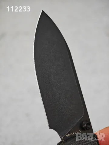 Vosteed Raccoon 14C28N Black Micarta нож, снимка 6 - Ножове - 47568282