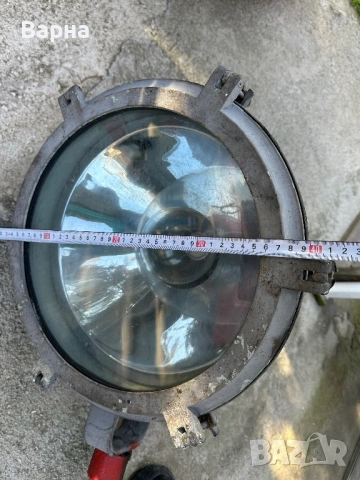 Корабен фар, снимка 6 - Антикварни и старинни предмети - 53992408