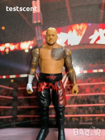 Екшън фигура WWE Solo Sikoa Bloodline Соло Сикоа Basic Mattel играчка figure, снимка 8 - Фигурки - 49511474