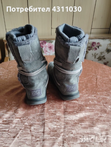Дамски велурени водоустойчиви ботуши Cushe IT Boot Cuff 37 номер, снимка 4 - Дамски ботуши - 53401742