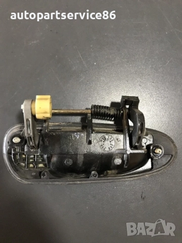 Външна дръжка за задна лява врата черен цвят RHD за Mazda 626 (1998-2001), снимка 2 - Части - 53705265