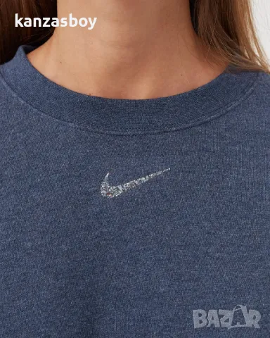 NIKE W NSW ESS FLC CREW - страхотна дамска блуза С, снимка 2 - Блузи с дълъг ръкав и пуловери - 49405523