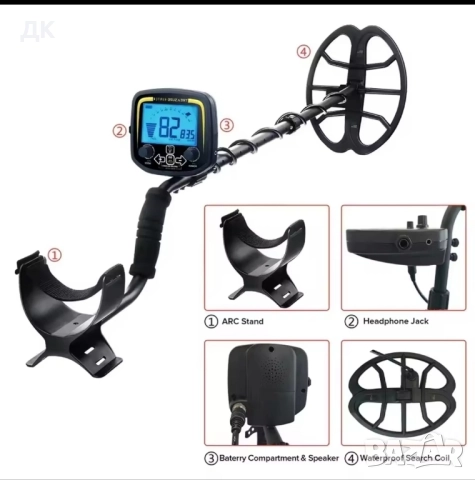 🎅+ Подаръци🎁 🎄 G2 GX 850 Мощен, златотърсач , металотърсач, металдетектор , снимка 5 - Друга електроника - 51519161