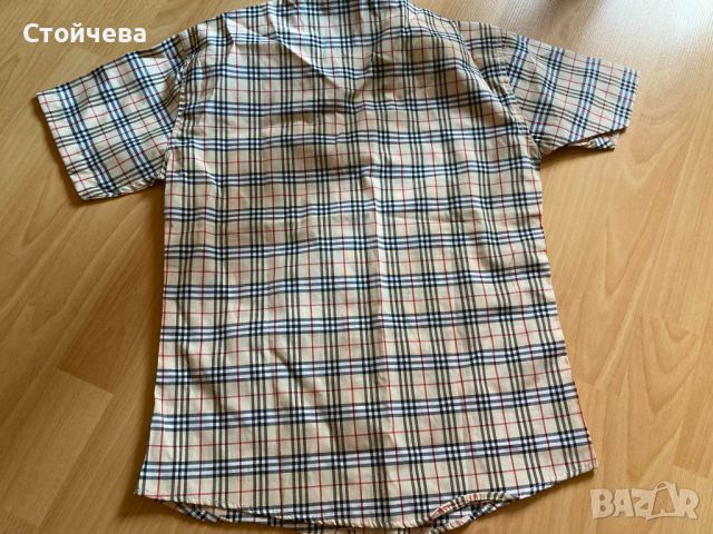 Детска риза Бърбъри Burberry 134 см за 8-9 годишно, снимка 4 - Детски ризи - 46747636