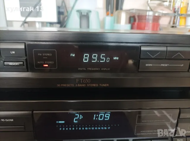 Продавам CD player CD 604 и тунер FT650 на Philips , снимка 1 - Аудиосистеми - 49370869