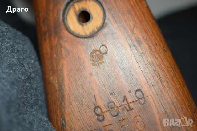 Приклад и полуложа за карабина Маузер 98к военно производство Mauser 98k, снимка 4 - Антикварни и старинни предмети - 52929657