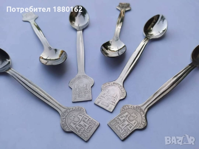 Лъжички за кафе Терна Велико Търново (1000 броя), снимка 3 - Прибори за хранене, готвене и сервиране - 52238049