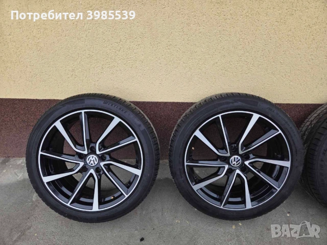 Джанти 18 с гуми, снимка 2 - Гуми и джанти - 54062990