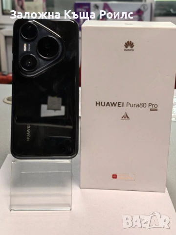 Huawei Pura 80 Pro 12/512GB Glazed Black, снимка 2 - Huawei - 54273116