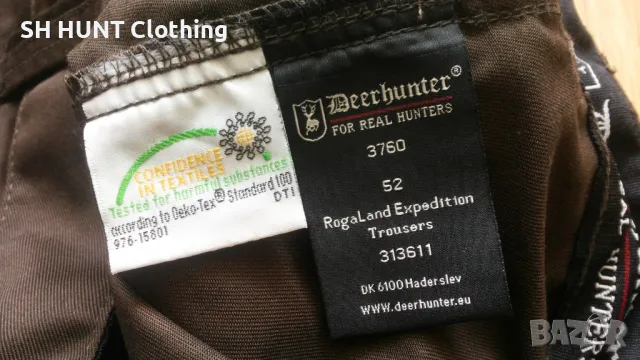 DEERHUNTER Rogaland Expedition Trouser размер 52 / L за лов панталон със здрава материя - 1471, снимка 12 - Екипировка - 47994135