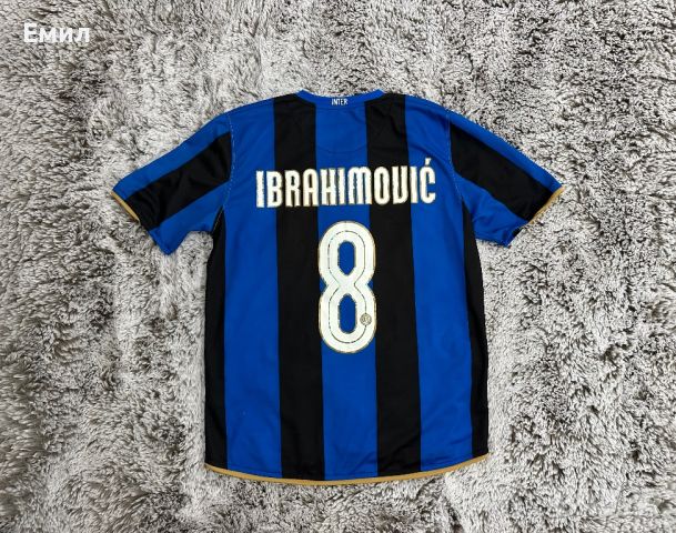 Оригинална тениска Nike x Inter x Ibrahimovic, Размер М, снимка 2 - Футбол - 46448819