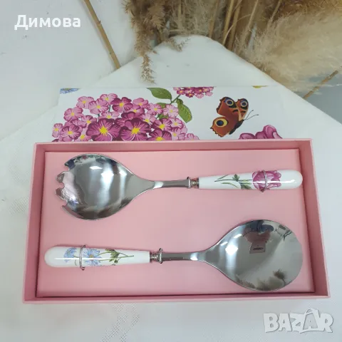 Прибори за салата, снимка 2 - Прибори за хранене, готвене и сервиране - 16891054