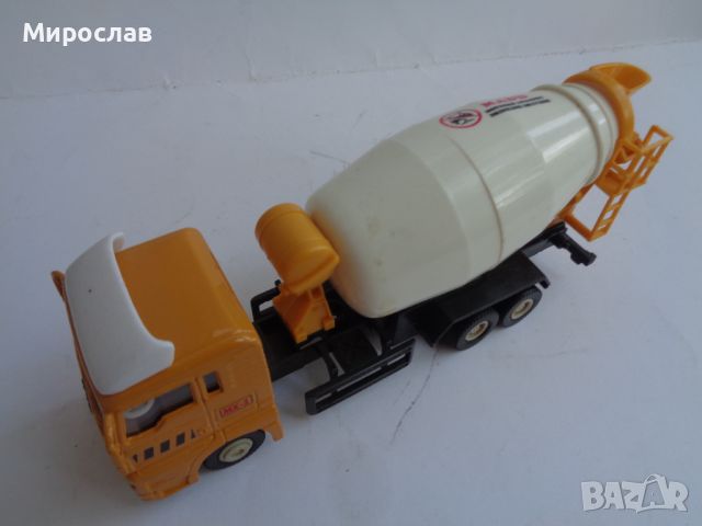 WELLY MAN MERCEDES БЕТОНОВОЗ КОЛИЧКА КАМИОН МОДЕЛ, снимка 5 - Колекции - 46531100