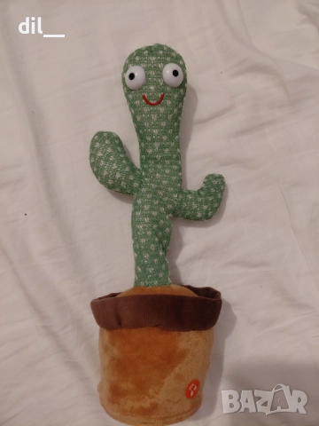 НОВ! Танцуващ пеещ кактус детска играчка, снимка 2 - Други - 52037144