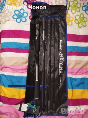 Удобна травъл щукарка, снимка 3 - Въдици - 52171014