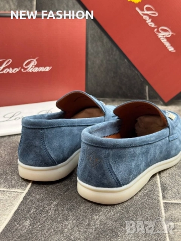 Мъжки Обувки -Естествена Кожа ✨LORO PIANA , снимка 8 - Ежедневни обувки - 51473586