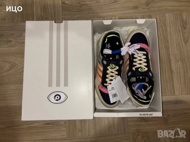 Нови мъжки маратонки Bad Bunny × adidas Forum Low Powerphase, снимка 2 - Маратонки - 50755211