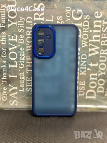 Силиконов калъф Matt за Samsung A54 blue, снимка 4 - Калъфи, кейсове - 46082667