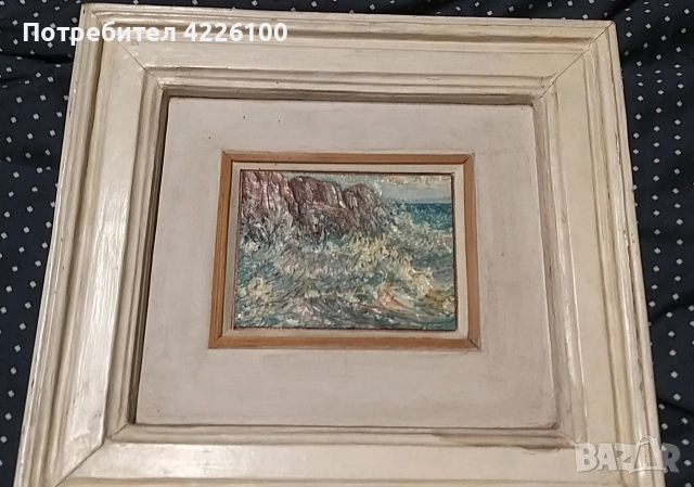 картина море масло фазер, снимка 3 - Картини - 53821714