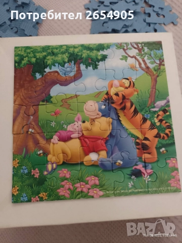 Пъзели на Леденото кралство и Мечо Пух, снимка 5 - Игри и пъзели - 52348835