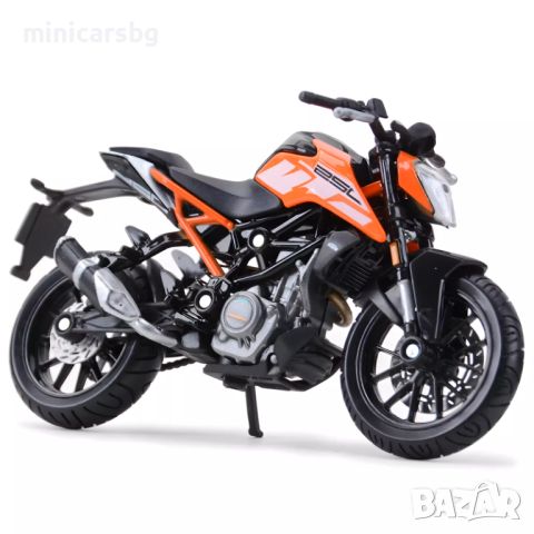 1:18 Метални мотори: KTM 250 Duke, снимка 1 - Колекции - 46101410