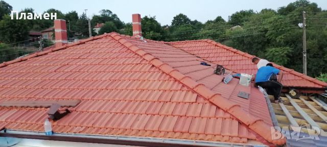 ремонт на покриви керемиди улуци хитроизолаци , снимка 1 - Ремонти на покриви - 45529306